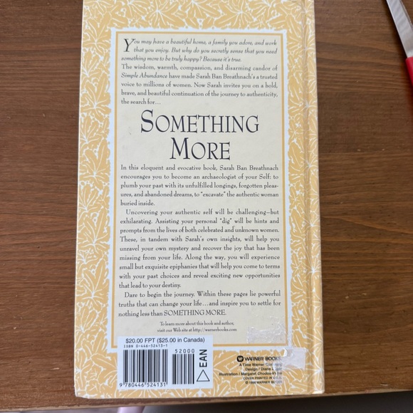 Simple Abundance and Something More Books - Picture 4 of 6